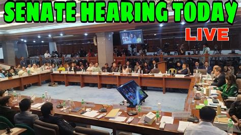 HEARING TODAY .